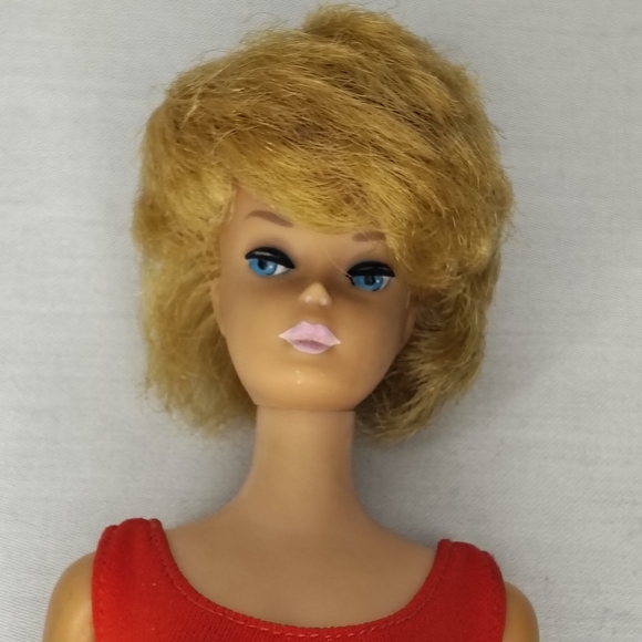 Vintage Barbie 1962 Bubble Cut in Red Swimsuit - Picture 11 of 11